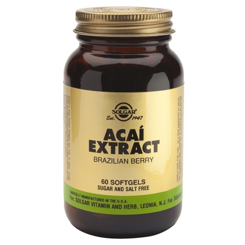 Acai Extract Softgels 60 35516