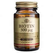 Solgar Biotin  300μg Tabs 100