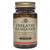 Solgar Chelated Manganese 8mg 100tabs