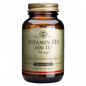 Solgar Vitamin D3 400 iu 100 Softgels