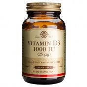 Solgar Vitamin D3 1000 iu 100 Softgels