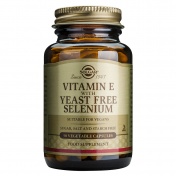 Solgar Vitamin E With Yeast Free Selenium 50caps