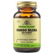 Solgar Ginkgo Biloba Leaf Extract 60caps