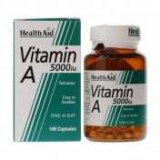Health Aid Vitamin A 5000iu Capsules 100