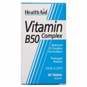 Health Aid B50 Complex Prolonged Release Tablets 30