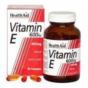 Health Aid Vitamin E 600iu Natural Capsules 60