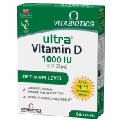 Vitabiotics Ultra Vitamin D3 1000 IU 96 Tabs