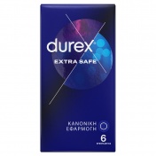 Durex Extra Safe Κανονική Εφαρμογή 6τεμ
