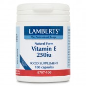 Lamberts Vitamin E 250iu Natural 100caps