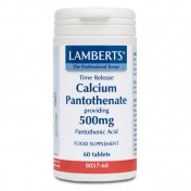 Lamberts Vitamin B5 Calcium Pantothenate 500mg 60tabs