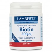 Lamberts Biotin 500mcg 90caps