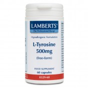 Lamberts L-Tyrosine 500mg 60caps