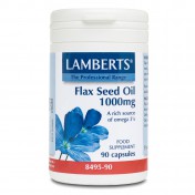 Lamberts Flax Seed Oil 1000mg 90caps