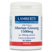 Lamberts Siberian Ginseng 1500mg 60tabs