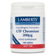 Lamberts GTF Chromium 200mcg 100tabs