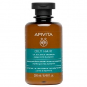 Apivita Oil Balance Shampoo Με Μέντα & Πρόπολη 250ml
