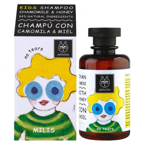 Apivita Kids Σαμπουάν Με Χαμομήλι & Μέλι 250ml