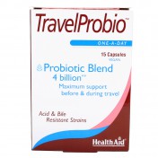 Health Aid Travelprobio 15caps Vegan