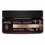 Apivita Royal Honey Scrub Σώματος Με Θαλάσσια Άλατα 200gr