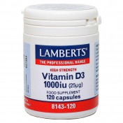 Lamberts Vitamin D3 1000iu 120tabs