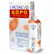 Lactacyd Intimate Daily Washing Lotion 300ml Και ΔΩΡΟ Intimate Wipes 15τεμ