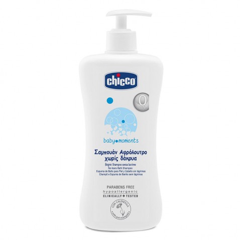 Chicco Σαμπουάν Αφρόλουτρο Baby Moments Χωρίς Δάκρυα 750ml