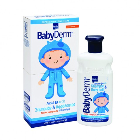 BabyDerm Shampoo & Body Bath 300ml