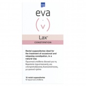 Eva Lax Constipation 10 rectal suppositories