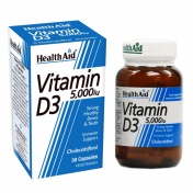 Health Aid Vitamin D3 5000iu 30caps