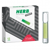Vican Herb Micro Filter Στριφτό 12 Πίπες