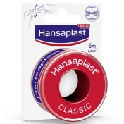 Hansaplast Ταινία Στερέωσης Classic 5m x 2,5cm