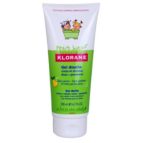 Klorane Petit Junior Gel Douche Shampoo Poire 200ml