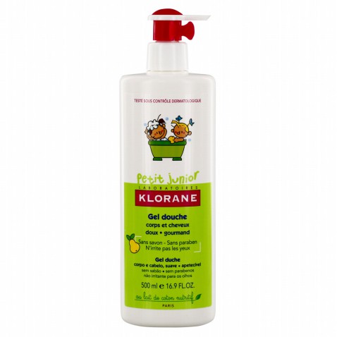 Klorane Petit Junior Gel Douche Shampoo Poire 500ml