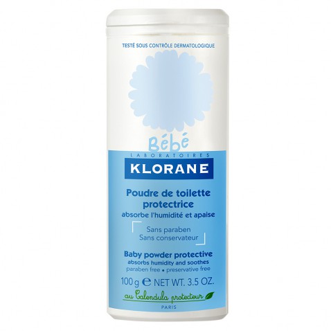 Klorane Bebe Poudre De Toilette Protectrice 100ml