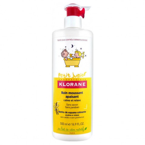 Klorane Petit Junior Bain Moussant Vanille Miel 500ml