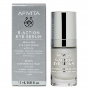 Apivita 5-Action Eye Serum Με Λευκό Κρίνο 15ml