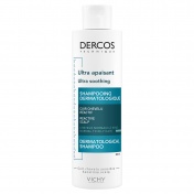 Vichy Dercos Ultra Soothing Shampoo Κανονικά Λιπαρά Μαλλιά 200ml