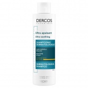 Vichy Dercos Ultra Soothing Shampoo Ξηρά Μαλλιά 200ml