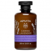 Apivita Caring Lavender Αφρόλουτρο Λεβάντα για Ευαίσθητες Επιδερμίδες 250ml