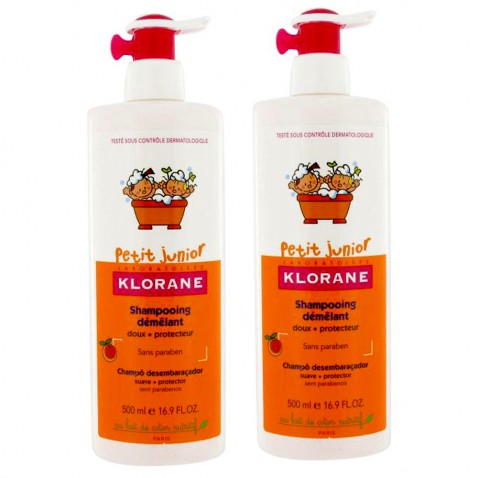 Klorane Petit Junior Duo Shampoo Demelant 2x500ml