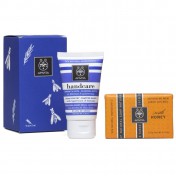 Apivita Hand Care Gift Set For Repair & Protection με ΔΩΡΟ Honey Natural Soap 125g