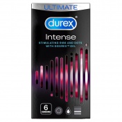 Durex Ultimate Intense Stimulating Condoms 6τμχ