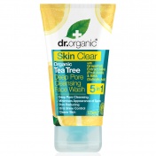 Dr.Organic Skin Clear 5 in 1 Deep Pore Cleansing Face Wash 125ml