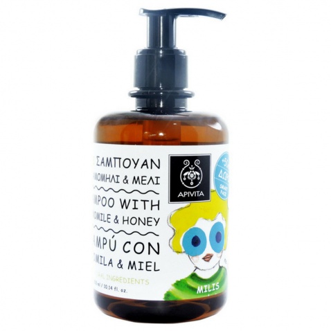 Apivita Kids Σαμπουάν με Χαμομήλι & Μέλι 250ml & 50ml ΔΩΡΟ