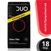 Duo Extra Thin Πολύ Λεπτό 18τμχ
