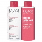 Uriage Duo Thermal Micellar Water for Sensitive Skin Sans Parfum 2x500ml