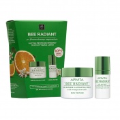 Apivita Bee Radiant Κρέμα Πλούσιας Υφής  Αντιγήρανσης & Λάμψης 50ml & ΔΩΡΟ Bee Radiant Κρέμα Ματιών 15ml