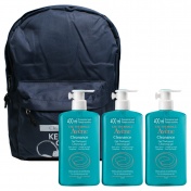 Avene 3τμχ Cleanance Gel Nettoyant 400ml & ΔΩΡΟ Back Pack Keep Calm 2018