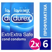 Durex Πακέτο 2 Durex Extra Safe 6τμχ
