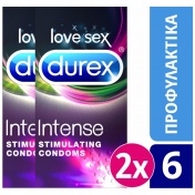 Durex Πακέτο 2 Durex Ultimate Intense Stimulating Condoms 6τμχ